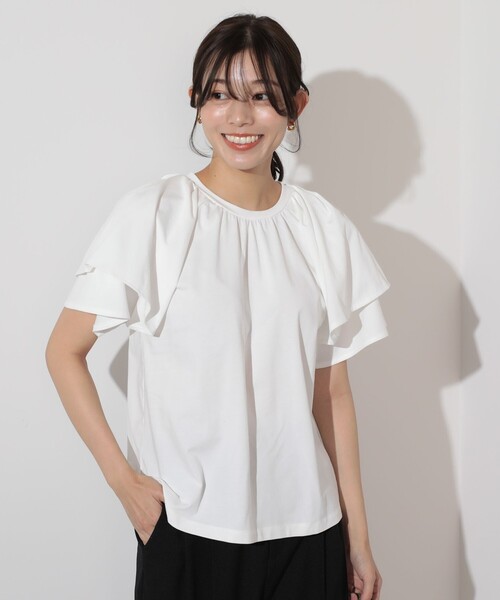 Beams Heart 袖フリル プルオーバー Tシャツ カットソー Beams Heart ビームスハート のファッション通販 Zozotown
