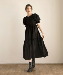 MIELI INVARIANT | Ravenna Shirring Dress(ワンピース)