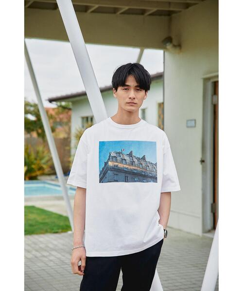 別注 Betterdays Stadium Yuji Takeuchi パリ フォト Tシャツ Tシャツ カットソー Green Label Relaxing グリーンレーベルリラクシング のファッション通販 Zozotown