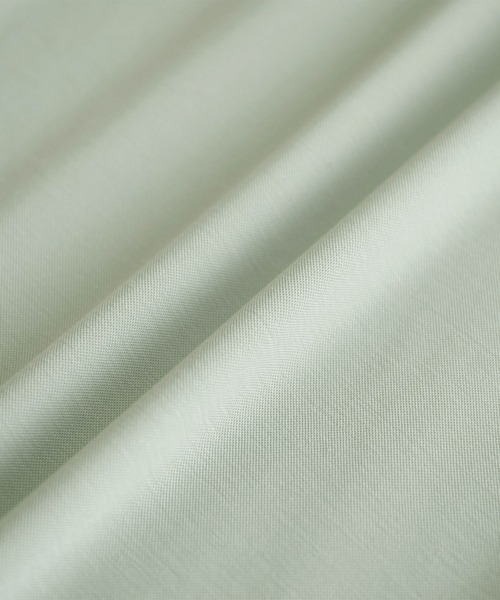 ROPE' PICNIC(ロペピクニック)の「ゴールドパーツバンザイスリーブカットソートップス(Tシャツ/カットソー・レディース・ホワイト/ブラック/ベージュ/ライトグリーン/ダークラベンダー・38)」の15枚目の写真