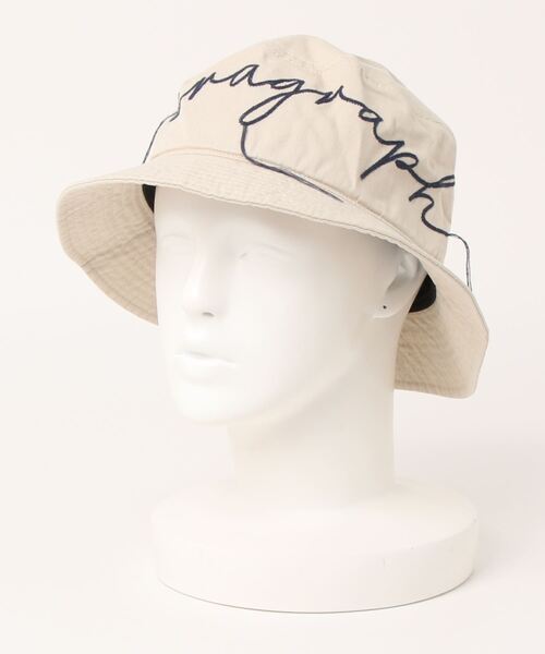 Paragraph(パラグラフ)の「【Wo】【it】【Paragraph】Paragraph Bucket hat(ハット・レディース・ネイビー/ピンク/ベージュ/ブラック・FREE)」の3枚目の写真