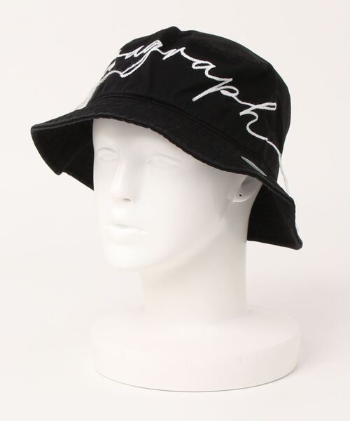 Paragraph(パラグラフ)の「【Wo】【it】【Paragraph】Paragraph Bucket hat(ハット・レディース・ネイビー/ピンク/ベージュ/ブラック・FREE)」の2枚目の写真