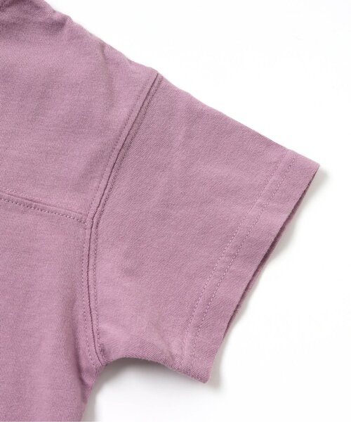 BREEZE（ブリーズ）の「レイヤードバックロゴＴシャツ（Tシャツ/カットソー・キッズ・ネイビー/ピンク/ライトグレー・100/120/110/140/90/130/150）」の8枚目の写真