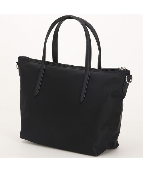 LACOSTE（ラコステ）の「ナイロンショッピングショルダーバッグ（ボディバッグ/ウエストポーチ・レディース・ブラック・FREE）」の4枚目の写真