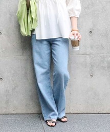 Levi's | 涼しいハイウエスト、【Levi's】「COOL」ハイウエストストレートデニムパンツ(デニムパンツ)