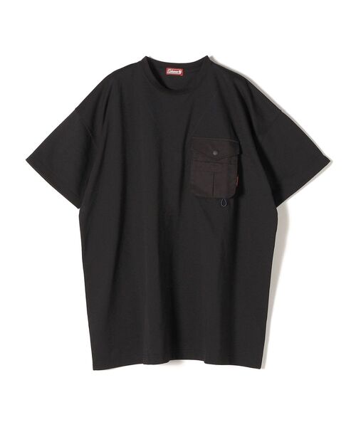 SHIPS(シップス)の「*【SHIPS別注】Coleman:〈吸水速乾/UVカット〉ポケットチュニック◆(Tシャツ/カットソー・レディース・オフホワイト/ブラック/ベージュ・ONE SIZE)」の6枚目の写真