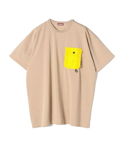SHIPS(シップス)の「*【SHIPS別注】Coleman:〈吸水速乾/UVカット〉ポケットチュニック◆(Tシャツ/カットソー・レディース・オフホワイト/ブラック/ベージュ・ONE SIZE)」の8枚目の写真