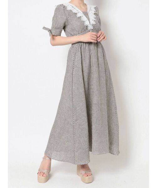 CALNAMUR(カルナムール)の「レースドッキングロングワンピース(ワンピース・レディース・ホワイト/その他・MEDIUM/SMALL)」の18枚目の写真