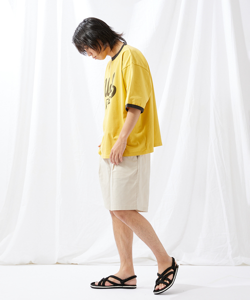 JOURNAL STANDARD(ジャーナルスタンダード)の「【UCLA×JOURNAL STANDARD】別注 リンガーTシャツ(Tシャツ/カットソー・メンズ・ブラック系その他/ホワイト/アイボリー/イエロー・MEDIUM/LARGE)」の9枚目の写真