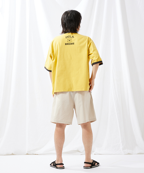 JOURNAL STANDARD(ジャーナルスタンダード)の「【UCLA×JOURNAL STANDARD】別注 リンガーTシャツ(Tシャツ/カットソー・メンズ・ブラック系その他/ホワイト/アイボリー/イエロー・MEDIUM/LARGE)」の10枚目の写真