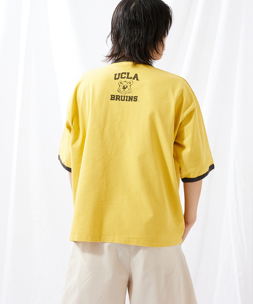 JOURNAL STANDARD(ジャーナルスタンダード)の「【UCLA×JOURNAL STANDARD】別注 リンガーTシャツ(Tシャツ/カットソー・メンズ・ブラック系その他/ホワイト/アイボリー/イエロー・MEDIUM/LARGE)」の14枚目の写真