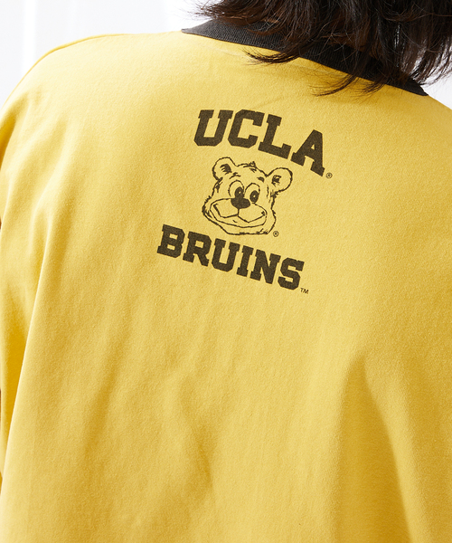 JOURNAL STANDARD(ジャーナルスタンダード)の「【UCLA×JOURNAL STANDARD】別注 リンガーTシャツ(Tシャツ/カットソー・メンズ・ブラック系その他/ホワイト/アイボリー/イエロー・MEDIUM/LARGE)」の15枚目の写真