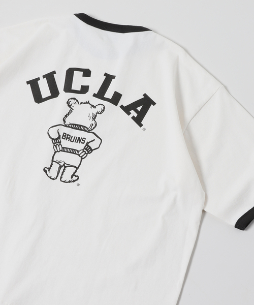 JOURNAL STANDARD(ジャーナルスタンダード)の「【UCLA×JOURNAL STANDARD】別注 リンガーTシャツ(Tシャツ/カットソー・メンズ・ブラック系その他/ホワイト/アイボリー/イエロー・MEDIUM/LARGE)」の19枚目の写真
