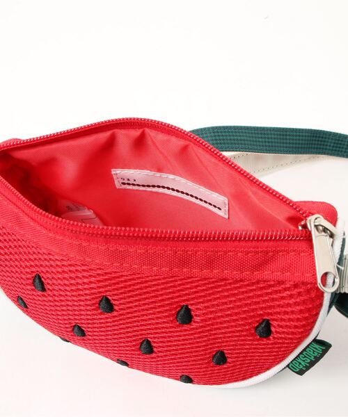 kladskap（クレードスコープ）の「スイカポシェット（ショルダーバッグ・キッズ・レッド・FREE）」の3枚目の写真