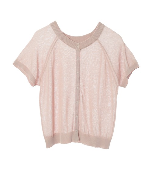 BABY 半袖カーディガン/ボレロ ピンク 楽天市場】半袖 カーディガン（カラーピンク）（キッズ