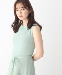 index | エリ付きセットアップラメニット【WEB限定サイズ】(ニット/セーター)