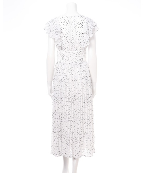 INGNI（イング）の「ドット柄シフォンワンピース（ワンピース