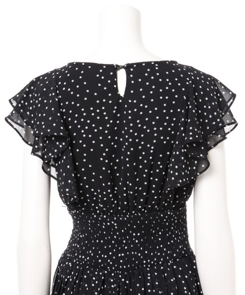 INGNI(イング)の「ドット柄シフォンワンピース(ワンピース・レディース・ブラック系その他5/ホワイト系2・M)」の19枚目の写真