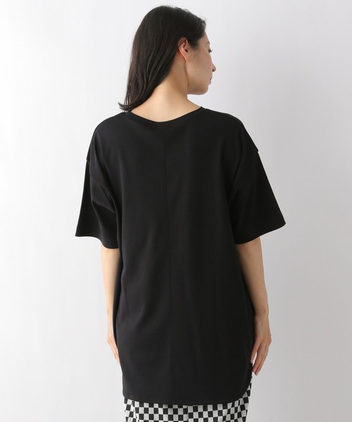 LEPSIM(レプシィム)の「マタニティ/ベーシック半袖Tシャツ 298731(マタニティウェア/グッズ・レディース・グレイッシュベージュ/ブラック/オフホワイト・FREE)」の13枚目の写真