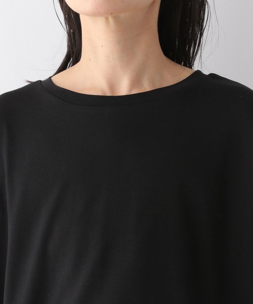 LEPSIM(レプシィム)の「マタニティ/ベーシック半袖Tシャツ 298731(マタニティウェア/グッズ・レディース・グレイッシュベージュ/ブラック/オフホワイト・FREE)」の14枚目の写真