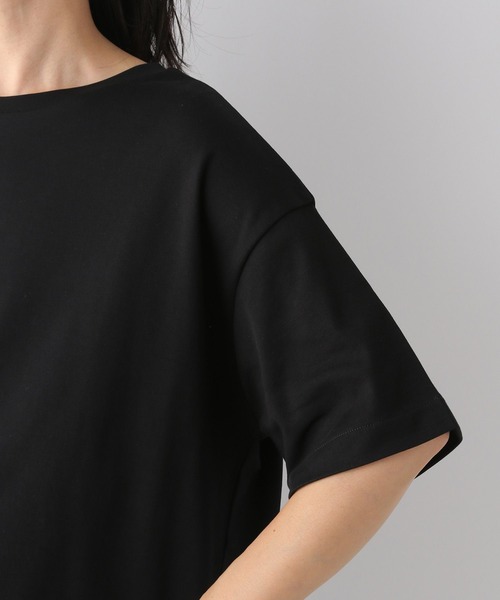 LEPSIM(レプシィム)の「マタニティ/ベーシック半袖Tシャツ 298731(マタニティウェア/グッズ・レディース・グレイッシュベージュ/ブラック/オフホワイト・FREE)」の15枚目の写真