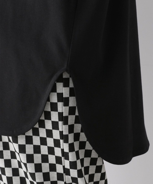 LEPSIM(レプシィム)の「マタニティ/ベーシック半袖Tシャツ 298731(マタニティウェア/グッズ・レディース・グレイッシュベージュ/ブラック/オフホワイト・FREE)」の17枚目の写真