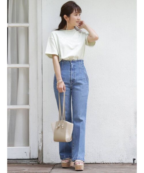 MERCURYDUO（マーキュリーデュオ）の「【サーティーワンアイスクリーム×MERCURYDUO】プリントカットソー（Tシャツ/カットソー・レディース・オフホワイト/ピンク/アイボリー/ミント・FREE）」の9枚目の写真