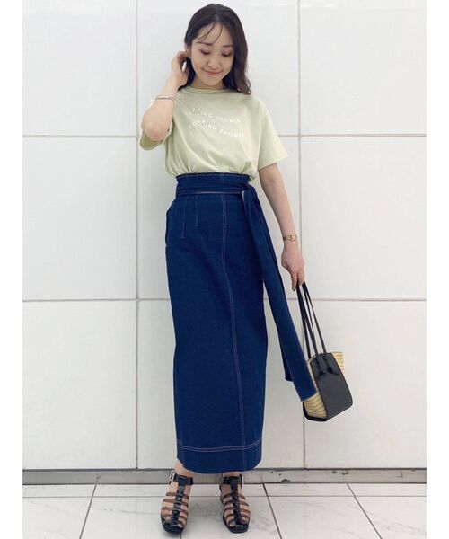 MERCURYDUO（マーキュリーデュオ）の「【サーティーワンアイスクリーム×MERCURYDUO】プリントカットソー（Tシャツ/カットソー・レディース・オフホワイト/ピンク/アイボリー/ミント・FREE）」の11枚目の写真