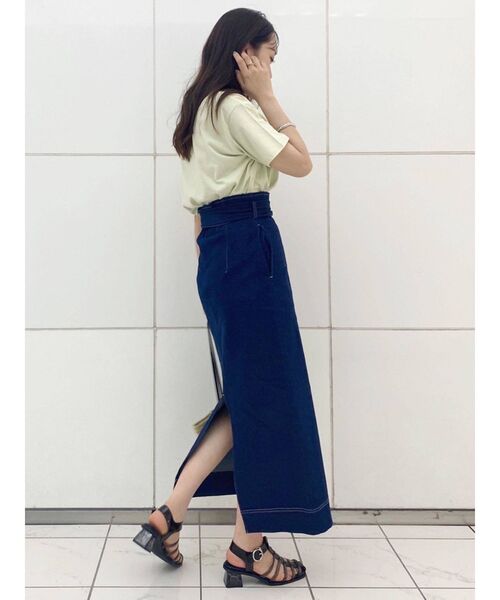 MERCURYDUO（マーキュリーデュオ）の「【サーティーワンアイスクリーム×MERCURYDUO】プリントカットソー（Tシャツ/カットソー・レディース・オフホワイト/ピンク/アイボリー/ミント・FREE）」の12枚目の写真