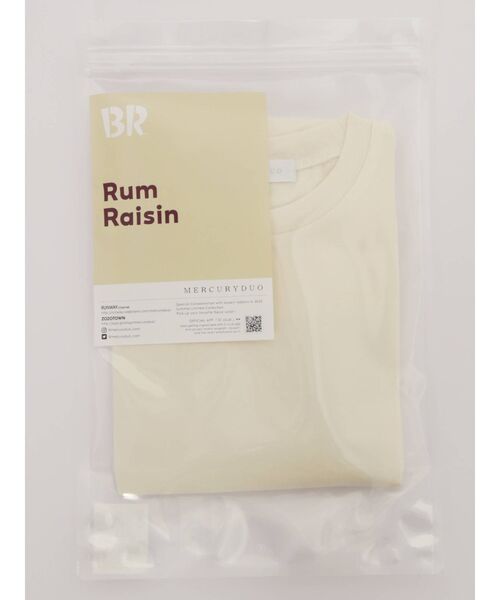 MERCURYDUO（マーキュリーデュオ）の「【サーティーワンアイスクリーム×MERCURYDUO】プリントカットソー（Tシャツ/カットソー・レディース・オフホワイト/ピンク/アイボリー/ミント・FREE）」の14枚目の写真