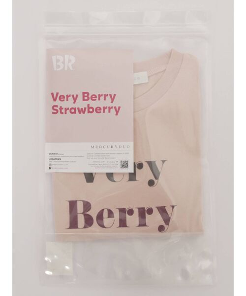 MERCURYDUO（マーキュリーデュオ）の「【サーティーワンアイスクリーム×MERCURYDUO】プリントカットソー（Tシャツ/カットソー・レディース・オフホワイト/ピンク/アイボリー/ミント・FREE）」の15枚目の写真