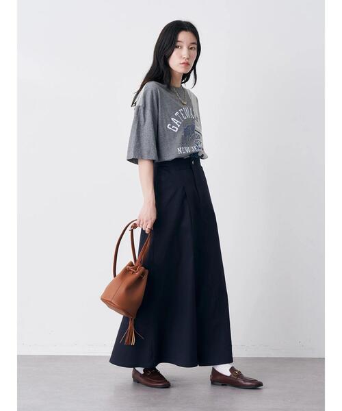 earth music&ecology（アースミュージックアンドエコロジー）の「巾着フリンジミニショルダーBAG（ショルダーバッグ・レディース・グリーン/ブラック/ホワイト/ブラウン・FREE）」の21枚目の写真