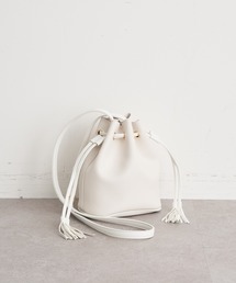 earth music&ecology | 巾着フリンジミニショルダーBAG(ショルダーバッグ)