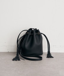 earth music&ecology | 巾着フリンジミニショルダーBAG(ショルダーバッグ)