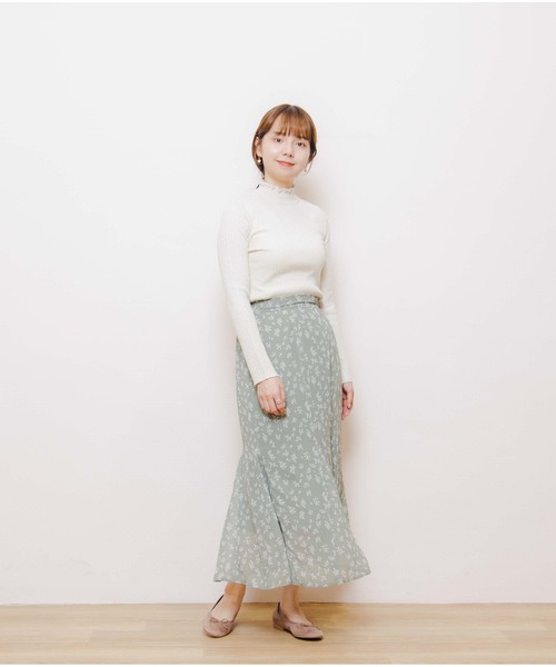 flower（フラワー）の「パウダリーバレーシューズ（バレエシューズ・レディース・ブラウン/ベージュ・7/8/9）」の12枚目の写真