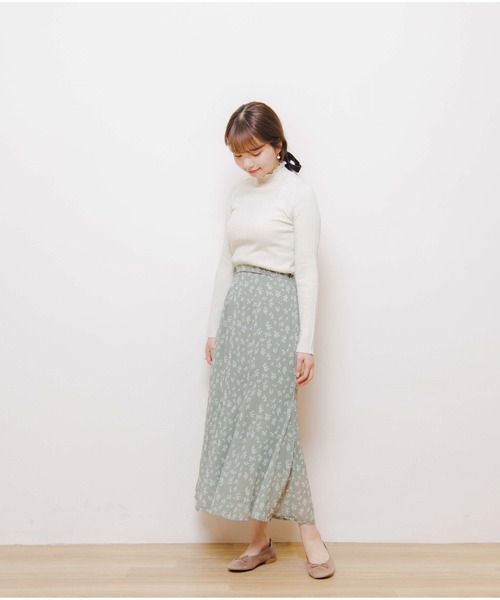 flower（フラワー）の「パウダリーバレーシューズ（バレエシューズ・レディース・ブラウン/ベージュ・7/8/9）」の13枚目の写真