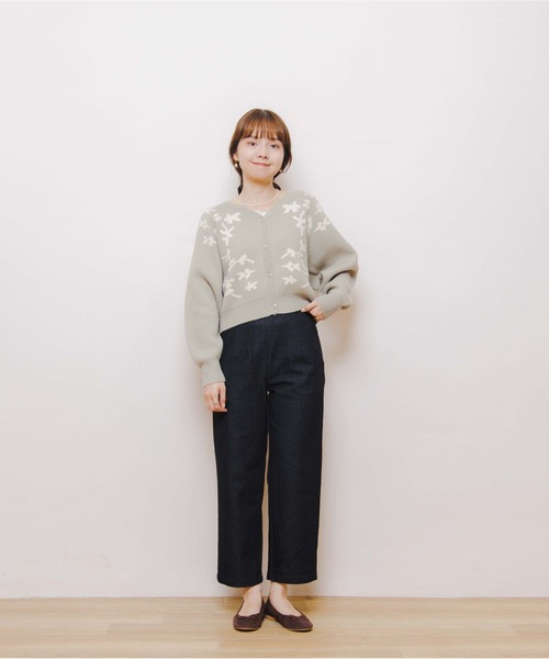 flower（フラワー）の「パウダリーバレーシューズ（バレエシューズ・レディース・ブラウン/ベージュ・7/8/9）」の19枚目の写真