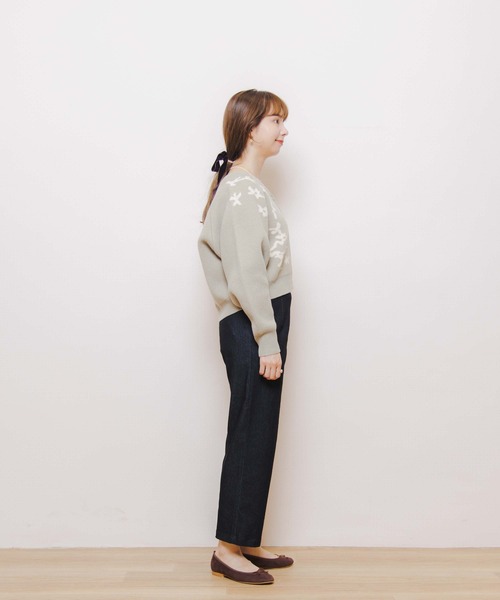 flower（フラワー）の「パウダリーバレーシューズ（バレエシューズ・レディース・ブラウン/ベージュ・7/8/9）」の20枚目の写真