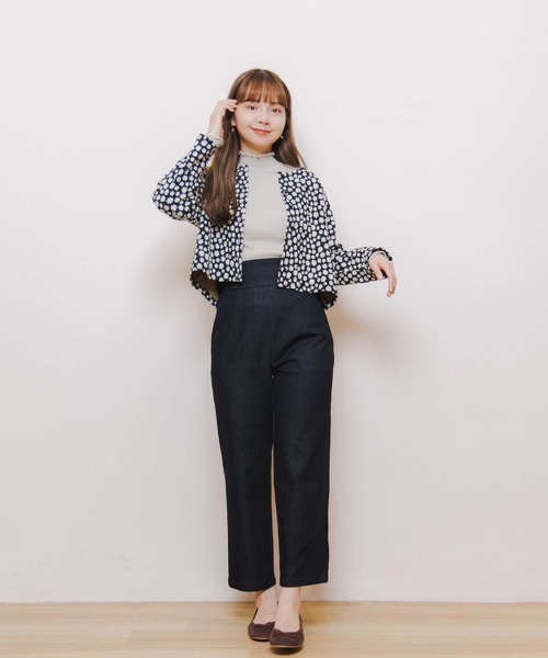 flower（フラワー）の「パウダリーバレーシューズ（バレエシューズ・レディース・ブラウン/ベージュ・7/8/9）」の22枚目の写真
