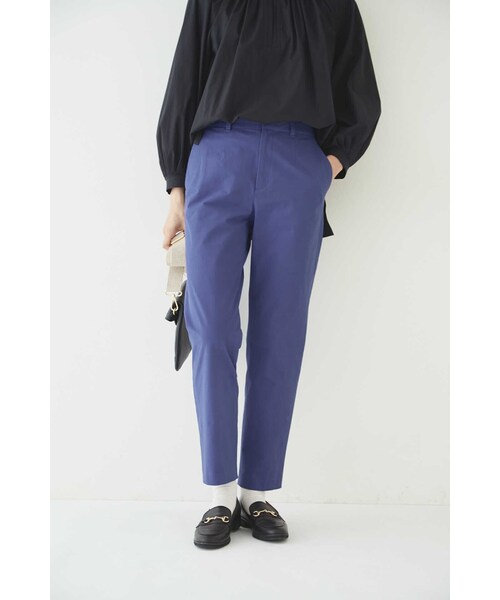 human woman(ヒューマンウーマン)の「◆2WAYストレッチスリムストレートパンツ(その他パンツ・レディース・ブルー/ベージュ系その他2・SMALL/MEDIUM/LARGE/X-SMALL)」の4枚目の写真
