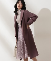 PROPORTION BODY DRESSING | 【美人百花11月号タイアップ 休井美郷さん着用商品】ウールガウンコート / 1212252003(チェスターコート)