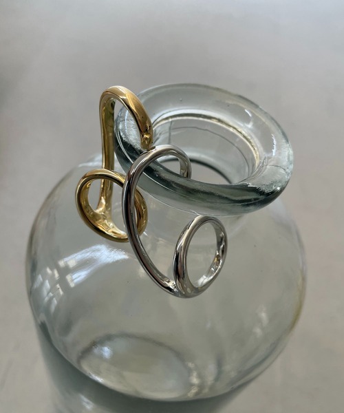 CLEIO（クレイオ）の「【cheriella】ダブルフィンガーリング（リング・レディース・シルバー/ゴールド・FREE）」の14枚目の写真