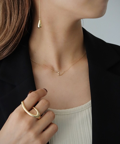 CLEIO（クレイオ）の「【cheriella】ダブルフィンガーリング（リング・レディース・シルバー/ゴールド・FREE）」の5枚目の写真