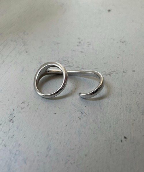 CLEIO（クレイオ）の「【cheriella】ダブルフィンガーリング（リング・レディース・シルバー/ゴールド・FREE）」の16枚目の写真