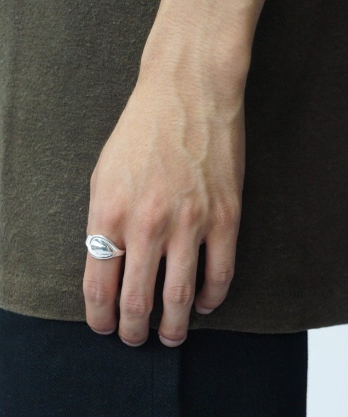 乱痴気（ランチキ）の「roll ring（リング・メンズ・シルバー・8/9）」の6枚目の写真