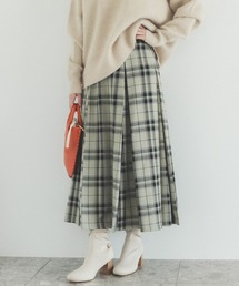 Andemiu | チェックボックスプリーツスカート166986(スカート)