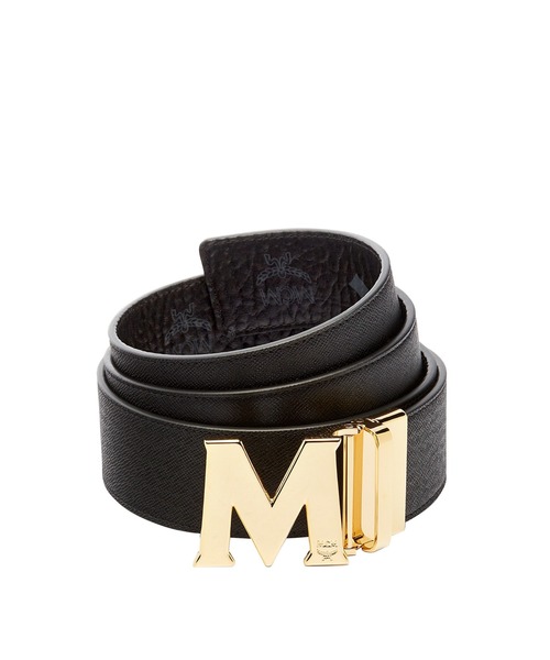 MCM(エムシーエム)の「〈クラウス〉リバーシブル ヴィセトス ベルト 1.75"(ベルト・メンズ・ブラック・ONE SIZE)」の4枚目の写真