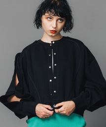 【led.tokyo】前後2WAYスウェットカーディガン