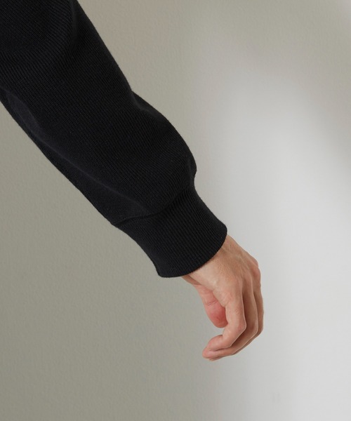 KIIT(キート)の「KIIT キート / HEAVY TEREKO ZIP UP HIGH NECK TOPS ハーフジップアップ ハイネックトップス トレーナー / KIO-T94-002(スウェット・メンズ・ベージュ/杢グレー/ブラック・3/1/2)」の5枚目の写真