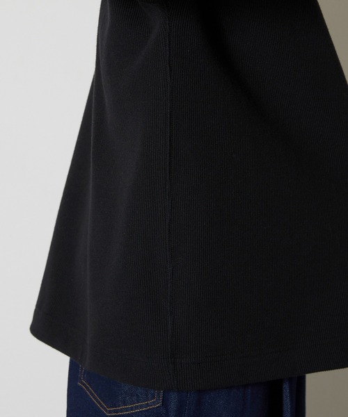 KIIT(キート)の「KIIT キート / HEAVY TEREKO ZIP UP HIGH NECK TOPS ハーフジップアップ ハイネックトップス トレーナー / KIO-T94-002(スウェット・メンズ・ベージュ/杢グレー/ブラック・3/1/2)」の6枚目の写真